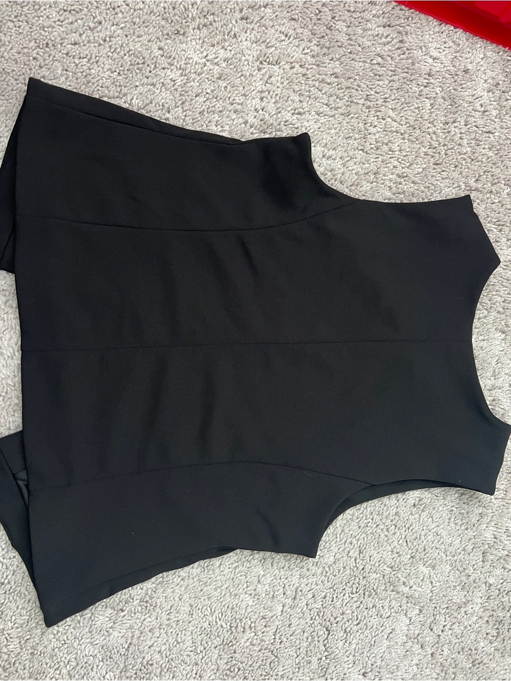 Moa Moa Black Women's Blazer with Simple Button - Picture 3 of 4